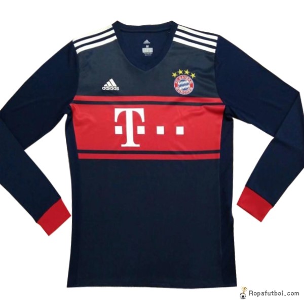 Camiseta Bayern Munich Replica Segunda Ropa ML 2017/18